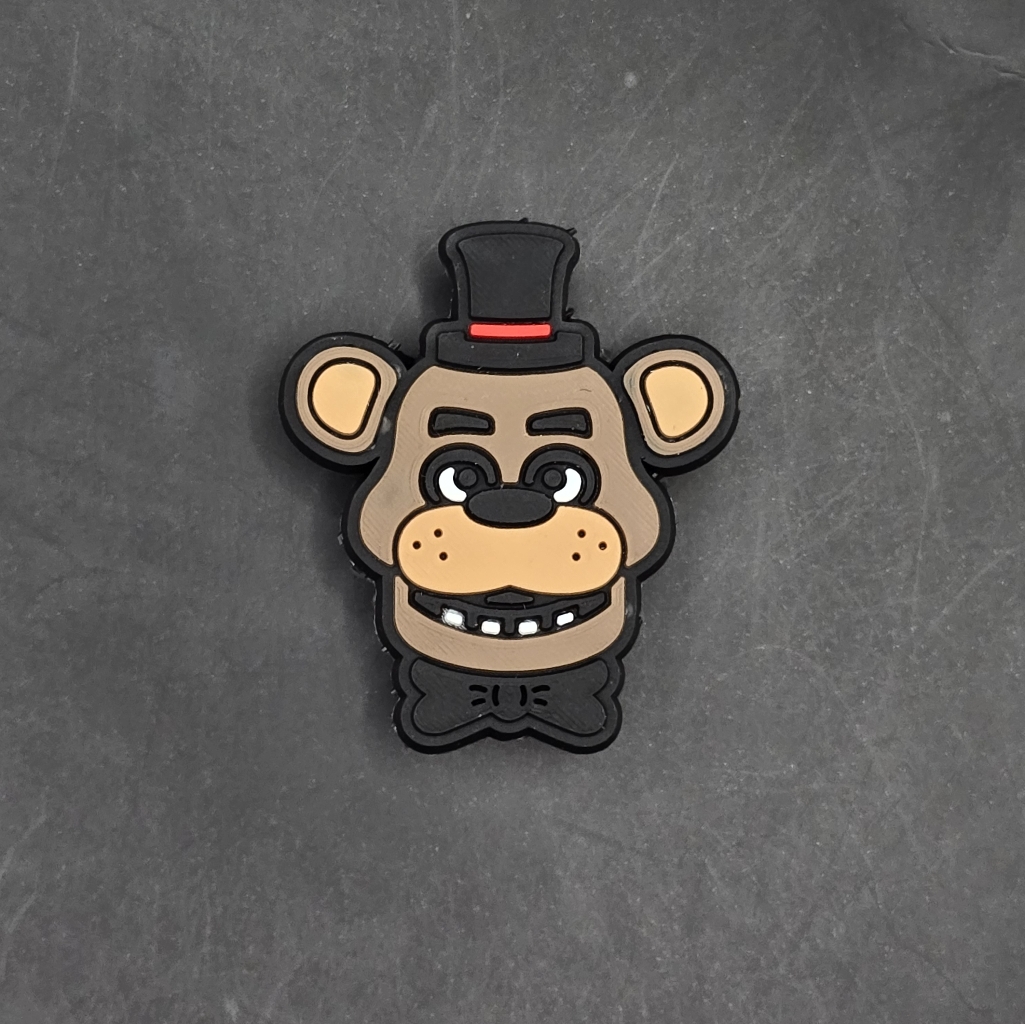 (5/$15) Freddy Fazbear Croc Charm